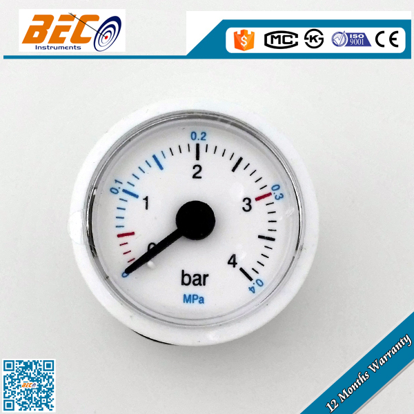 Wall hanging stove capillary pressure gauge YM-40D