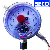 (YX-100A)100mm general type electric contact pressure gauges switch