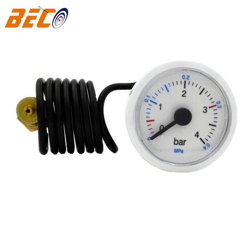 Wall hanging stove capillary pressure gauge YM-40D