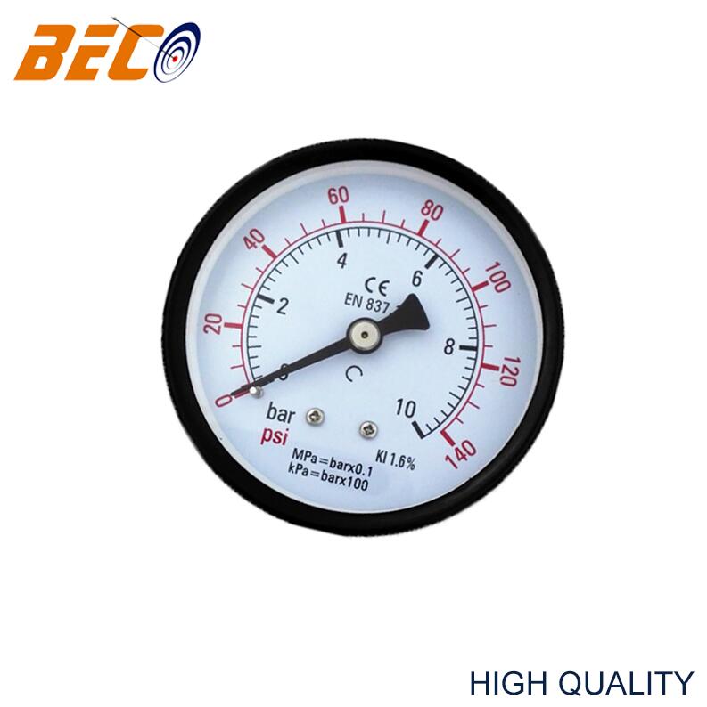(Y-60D)60mm back mounting general pressure gauge